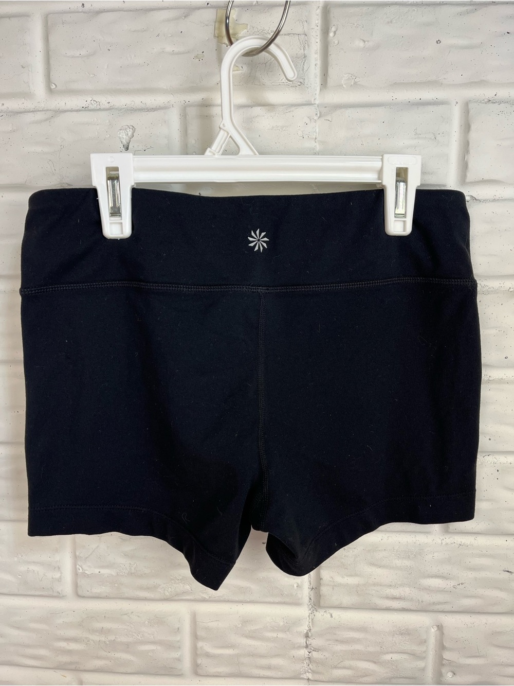 ATHLETA ATHLETIC SPORTS SHORTS BLACK SZ SMALL